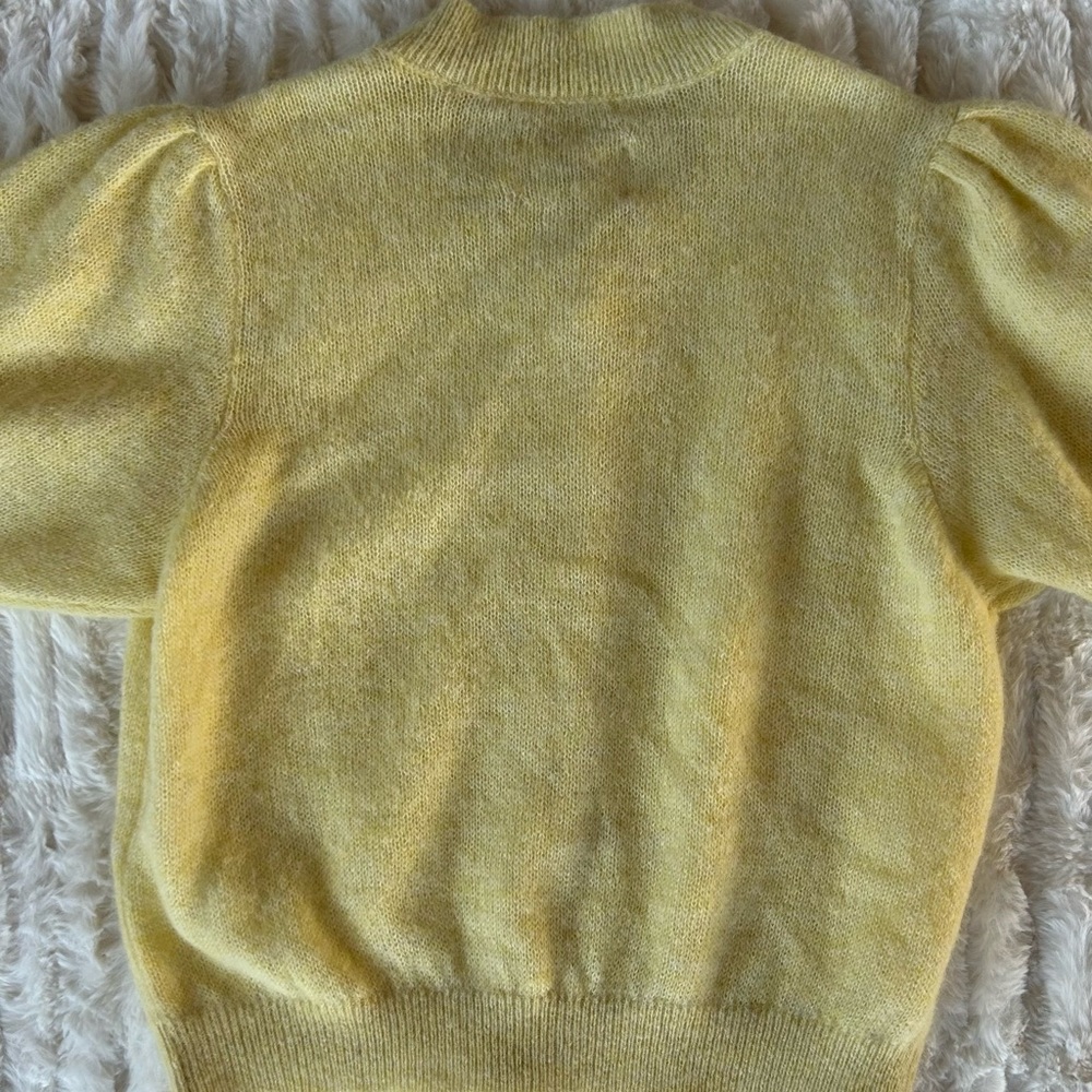New Doen Anisa Cardigan in Dandelion - Picture 12 of 14